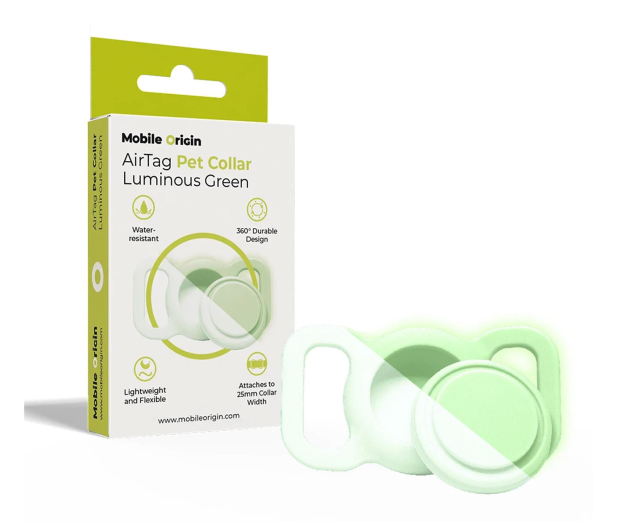 Mobile Origin AirTag Pet Collar luminous green - 1363060 - zdjęcie 3